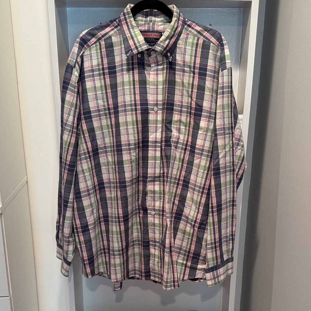 Vineyard Vines Plaid Button Down Murray Shirt